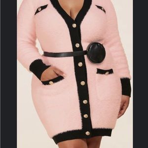 Brand New with Tags Pink Sweater Dress